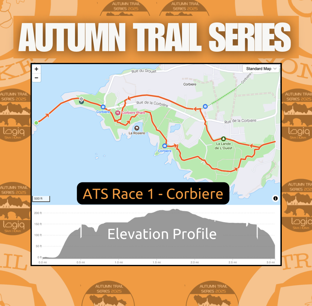 Corbière Autumn Trail Series route