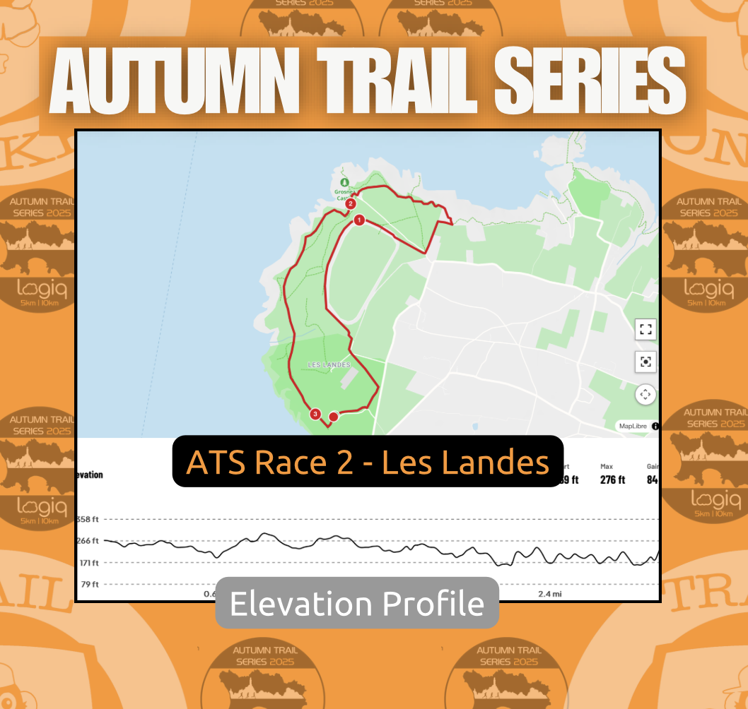 Les Landes Autumn Trail Series route